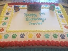 Sweet tinker bell cake ~ transform an ordinary sheet cake into tinker bell using fondant and a. Paw Patrol Birthday Sheet Cake Novocom Top