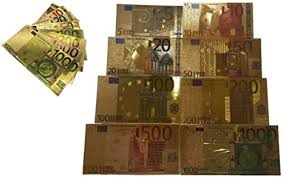 Although the $1000 bill is no longer printed by the u.s. 24k Goldfolie Banknote Euro 5 1000 Goldfolie Geld Vergoldete Banknoten Ornamentales Geld Munzen Amazon De Kuche Haushalt Wohnen