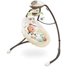 Fisher Price My Little Snugabunny Cradle N Swing Walmart Com Cradle Swing Fisher Price Baby Portable Baby Swing