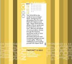 June Pantone Color Color Studies