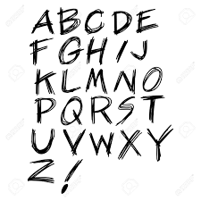 Learn the alphabet with bounce patrol in this fun series. Videos Alphabet Hand Gezeichnet Englisch Grossbuchstaben Die Buchstaben Werden Mit Einem Schwarzen Tintenfeder Mit Ausrufezeichen Gezeichnet Lizenzfrei Nutzbare Svg Vektorgrafiken Clip Arts Illustrationen Image 43441344
