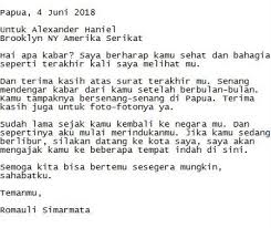Jika anda memiliki sahabat yang pindah dan tinggal di luar negeri, maka anda bisa mengirimkan surat dalam bahasa inggris. 16 Contoh Surat Untuk Sahabat Pena Yang Patut Dicoba Contoh Surat
