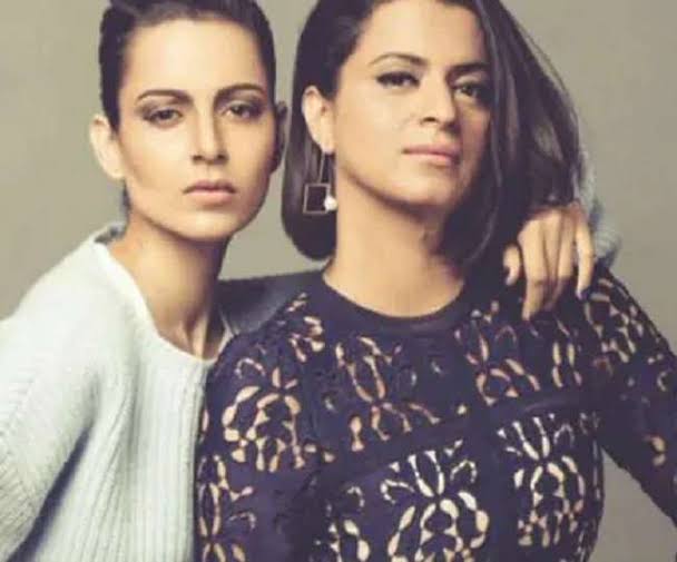 Image result for kangna sister"