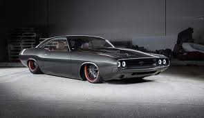 Matte Black 1970 Dodge Challenger Procharged 1970 Dodge Challenger With 2 500 Hp In 2020 Dodge Challenger Dodge Challenger Custom Dodge