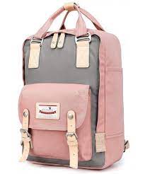 Women S Waterproof Backpack School Bags Vintage Travel Daypack Rucksack 13inch Laptop Bag Pink C018dh7cnsd Womens Backpack Bags School Bags