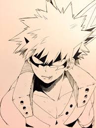 How to draw kawaii faces with 60 examples, a fun drawing game and a picture of a cute baby. Bakugou Katsuki In 2020 Best Anime Drawings Sketches Anime Sketch