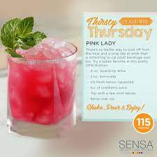 Pin By Sensa Products On Drinky Drink Girls Night Drinks Party Drinks Alcohol Pink Party Drinks