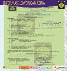 Informasi lowongan kerja terbaru 2021 dari berbagai jenjang pendidikan. Kategori Lowongan Kerja Terbaru