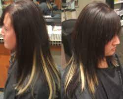 Peek A Boo Highlights Dark Hair With Highlights Pinwheel Hair Color Trendy Hair Color