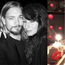 with husband Eric Alden