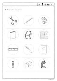 School Supplies In Spanish La Escuela Activity Pack School Supplies In Spanish School Supplies For Teachers Spanish Classroom Activities