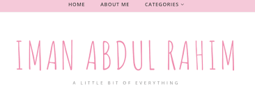 Just a blog about reviews, beauty products, food, parenting, pregnancy and every thing else. New Header Labels For My Blog Iman Abdul Rahim