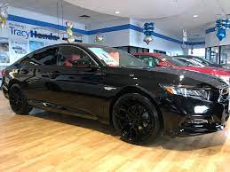 Black chrome rear accent, gloss black fender emblems, black 19 wheel. 2019 Honda Accord 20 Tsw Sebring Gloss Black Mounted On Nexen N Fera 2019 Cvdauto Honda Accord Black Honda Accord Black Honda Honda Accord Sport