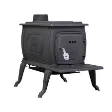 Us Stove Logwood 1600 Sq Ft Epa Certified Cast Iron Wood Stove 2469e The Home Depot Us Stove Company Wood Burning Stove Wood Stove