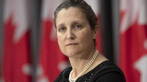 Chrystia Freeland Becomes Canada S First Ever Female Finance Minister Rci English