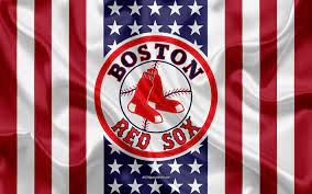 Boston red sox wallpaper and background image 1366x768 id. Download Wallpapers Boston Red Sox 4k Logo Emblem Silk Texture American Flag American Baseball Club Mlb Boston Massachusetts Usa Major League Baseball Baseball Silk Flag For Desktop Free Pictures For Desktop Free