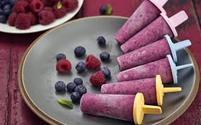 Food Ice Cream Purple Berry Blueberry Raspberry #7034067