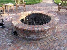 Antique Brick Project Ideas Brick Diy Projects Brick Fire Pit Fire Pit Patio Fire Pit Essentials