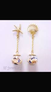 星の砂 琉球ガラス ガラスドームピアス ガラスドーム ピアス べっ甲 アクセサリー アクセサリー