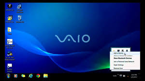 Vaio Pc How To Connect A Bluetooth Device Youtube