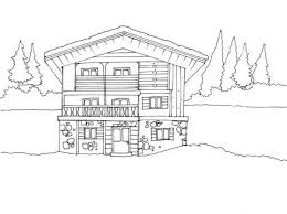 Maison 12 Coloriage Maison Coloriage Gribouillages Artistiques