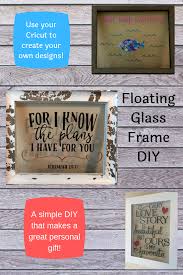 Leoyoubei floating glass frame,vintage style and real glass photo frame collection metal geometric picture frame,double glass,desk vertical hanging picture frame photo frame outgeek wall mounting glass floating square frame diy artwork pressed flowers dried plant specimen. Diy Floating Frame An Easy Project That Makes A Beautiful Gift My Florida Life