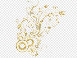 Gratis undangan pernikahan, desain bunga, ornamen, pernikahan, ornamen natal, ucapan kartu catatan, bunga, pengantin mandi, karangan bunga, natal Ornament Graphy Gold Flower Png Pngegg