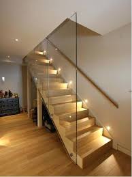 Interior Led Stair Lighting Modern Staircase Staircase Lighting Ideas Modern Stairs