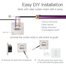 Bermotor Tubular Roller Shade Tirai Shutter Motor Smart Tirai Switch Tuya App Remote Control Bekerja Dengan Alexa Google Home Sistem Kontrol Otomatis Tirai Aliexpress