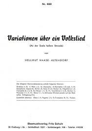 Entlang der saale von der quelle bis zur mündung. Variationen Uber Ein Volkslied An Der Saale Blasorchester Noten Kaufen Im Blasmusik Shop