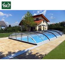 Chine Couverture De Piscine Bricolage Pour Le Residentiel Acheter Boitier De Toit De La Piscine Sur Fr Made In China Com
