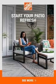 From Start To Finish The Home Depot Has Everything To Make Creating Your Perfect Pati In 2020 Grey Outdoor Furniture Outdoor Living Trends Beautiful Outdoor Furniture