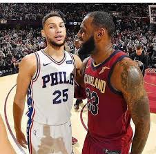 Just a ben simmons meme. Ben Simmons Philadelphia 76ers And Lebron James Ben Simmons Basketball Jones Nba Funny