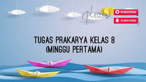 Mohon maaf untuk modul pjj semester genap belum kami unggah dikarenakan sedang dalam proses penyusunan. Soal Prakarya Kelas 8 Untuk Pembelajaran Daring 2020 23 24 Juli 2020 Youtube