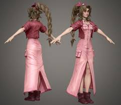 Artstation Aerith Gainsborough Final Fantasy Vii Mason Rhoades Final Fantasy Cosplay Final Fantasy Girls Final Fantasy