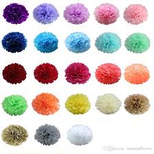 Summer is just around the corner which means outdoor parties and celebrations! 2021 10 40cm Pompon Tissue Paper Poms Flower Balls For Wedding Room Decoration Party Supplies Diy Craft Paper Flower From Linmanflower 5 81 Dhgate Com