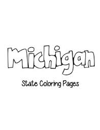New mexico tree coloring page coloring home. Michigan Color Page Worksheets Teaching Resources Tpt