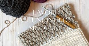 Tanti modelli di centri colorati che, se vorrete, potrete inamidare e trasformare in raffinati cestini. Lavori All Uncinetto Moderni Una Raccolta Contemporanea