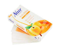 Waxes can contain many harsh ingredients that could irritate the more delicate skin on the entire strip is then pulled away removing the hair. Nair Hair Removal Apricot Wax Strips Face Lyko Com