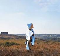 Polished Modern Life Size Stainless Steel Human Geometric ...