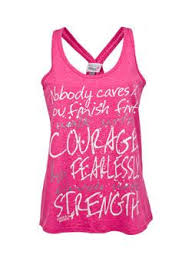 Motivation Running Tank Top Nobody Cares If You Finish First Walk With Courage Run Fearlessly Cancer Fashion Motivation Tank Tops Cancer Awareness Outfits