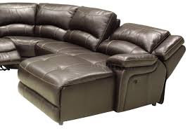 Maybe you would like to learn more about one of these? Mahogany Full Leather 6pc Modern Reclining Sectional Sofa
