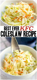 Easy Coleslaw Recipe Tastes Just Like Kfc S Comes Together In Minutes Best Ever Coleslaw Dressing And Lea Coleslaw Recipe Easy Coleslaw Coleslaw Recipe Easy