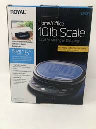 Royal Digital Scale 10 Lb Ds10 Postal Home Office Kitchen Business Large Display