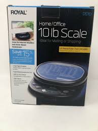 royal digital scale 10 lb ds10 postal home office kitchen business large display