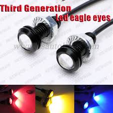 General Use 12v 2 3w 11mm Reverse Light Eagle Eye Light Daytime Running Lights Backup Fog Tail Light Bulb Super Bright Car Led Car Lights Car Led Light Bulb