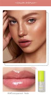 Brillo de labios hidratante, aceite transparente, glaseado hidratante,  Plumper, maquillaje líquido, palo s, cosméticos