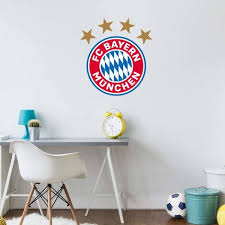 New logo of fc bayern münchen. Fussball Fc Bayern Munchen Logo 20x21cm Wandtattoo Fanartikel Merch