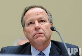 Photo: Jack Moore, President and CEO of Cameron, testifies