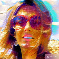 Morning Line Painting by Donna Bernstein